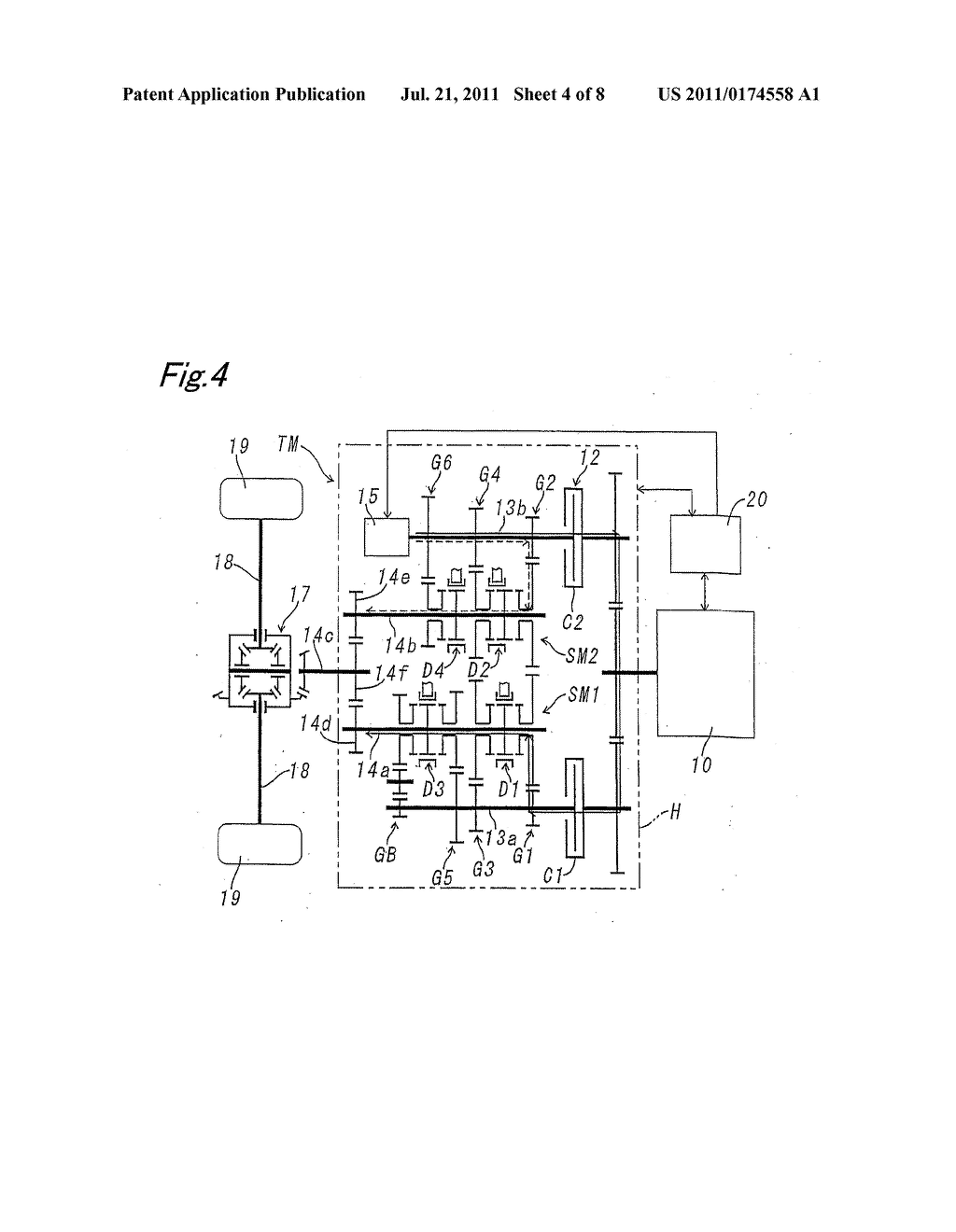 HYBRID POWER DRIVE APPARATUS - diagram, schematic, and image 05