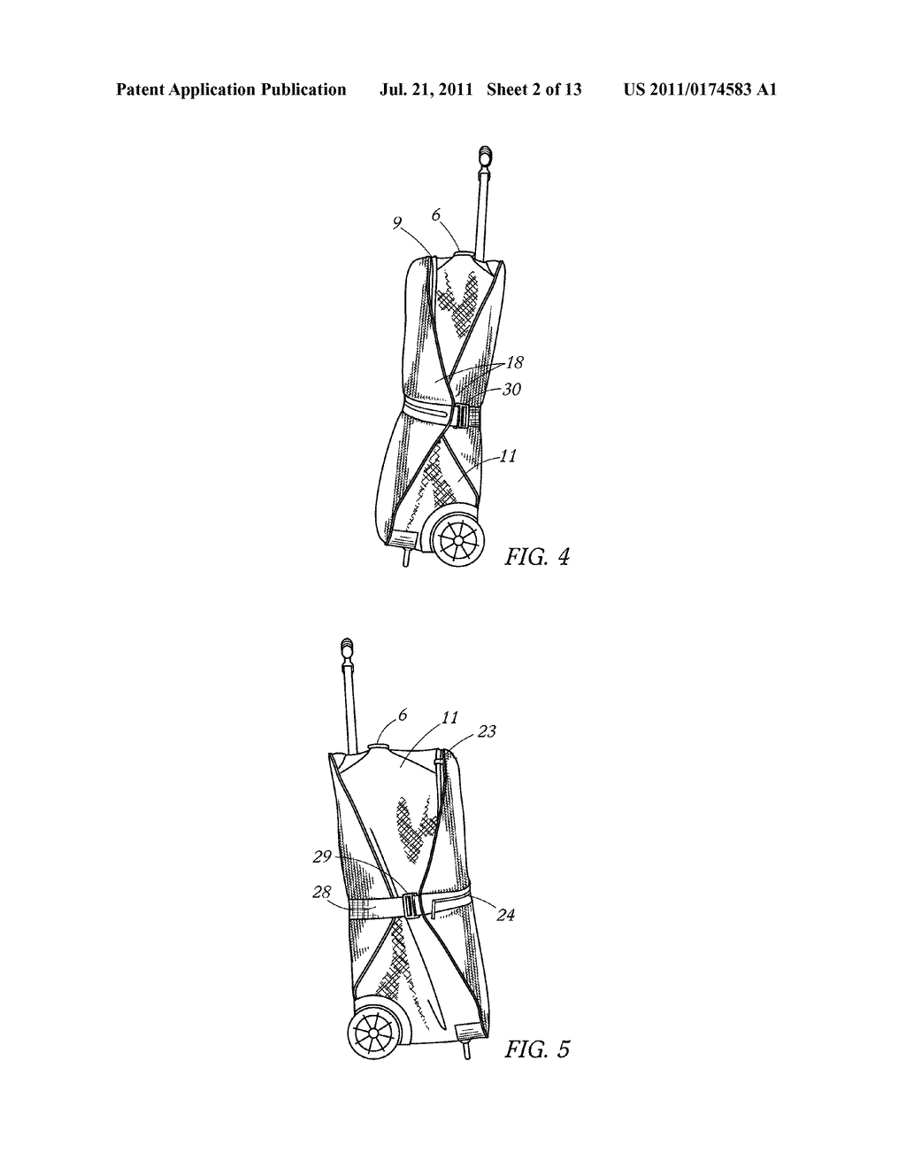 SYSTEM FOR CINCHING A RESILIENT LUGGAGE CASE - diagram, schematic, and image 03