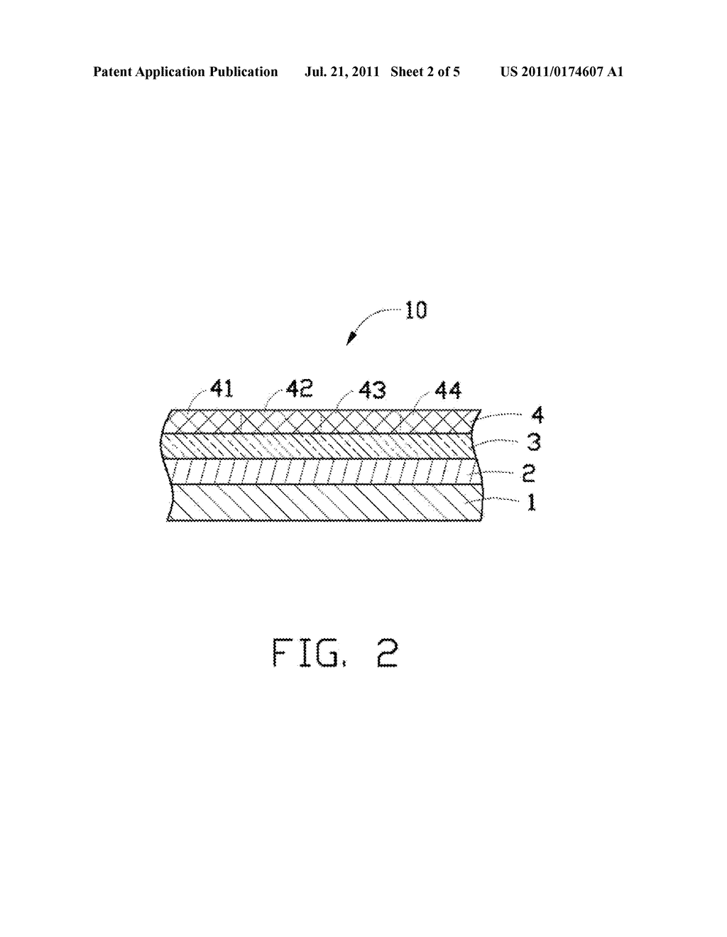COLORED DEVICE CASING AND SURFACE-TREATING METHOD FOR FABRICATING SAME - diagram, schematic, and image 03