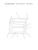 TEST STRIP CONTAINER WITH STRIP RETAINER AND METHODS OF MANUFACTURING AND     UTILIZATION THEREOF diagram and image