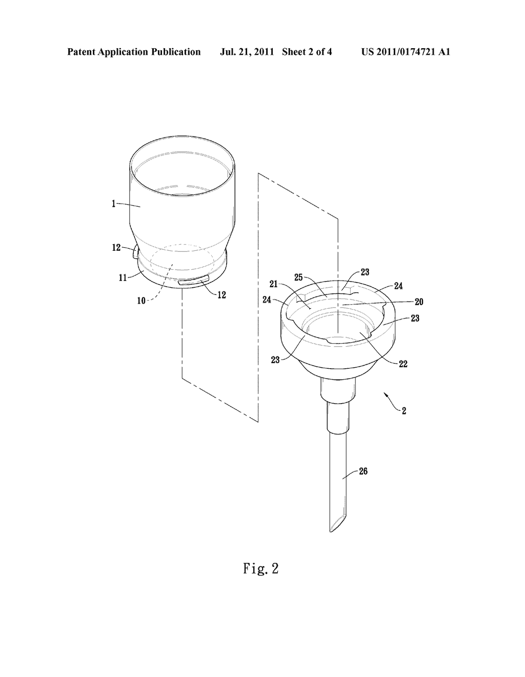 FILTER WITH QUICK DISASSEMBLY MECHANISM - diagram, schematic, and image 03