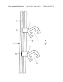 STRUCTURE OF TOOL HANGING RACK HAVING DIRECTION-CHANGEABLE     DIAGONALLY-ARRANGED DUAL-LAYERED RETENTION RECEPTACLE SLOT diagram and image