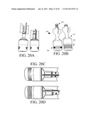 Flying beverage container having attachable reversible finned section diagram and image