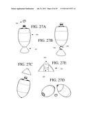 Flying beverage container having attachable reversible finned section diagram and image