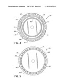 VISUAL TAMPER-EVIDENT CONICAL SCREW CAP AND NECK FINISH diagram and image