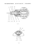 QUICK-CLAMPING MECHANISM FOR ELECTRIC HAMMER diagram and image