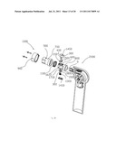 QUICK-CLAMPING MECHANISM FOR ELECTRIC HAMMER diagram and image