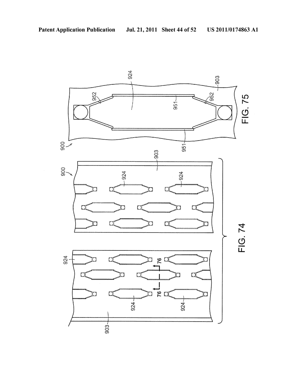 STAPLE CARTRIDGES FOR FORMING STAPLES HAVING DIFFERING FORMED STAPLE     HEIGHTS - diagram, schematic, and image 45