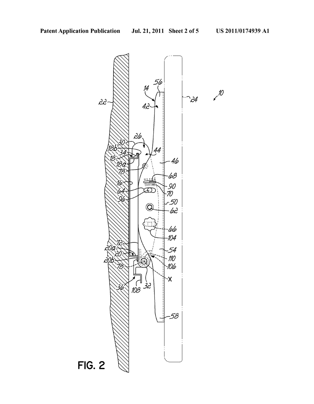 WALL MOUNTING DEVICE - diagram, schematic, and image 03