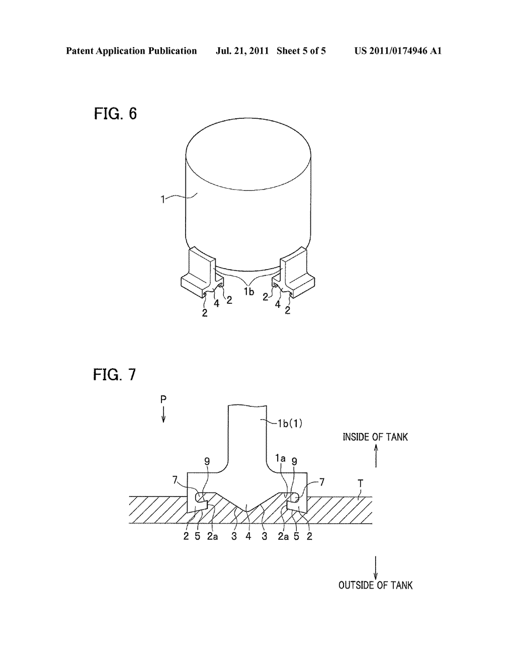 PART FIXING STRUCTURE TO RESIN-MADE FUEL TANK AND PART FIXING METHOD     THERETO - diagram, schematic, and image 06