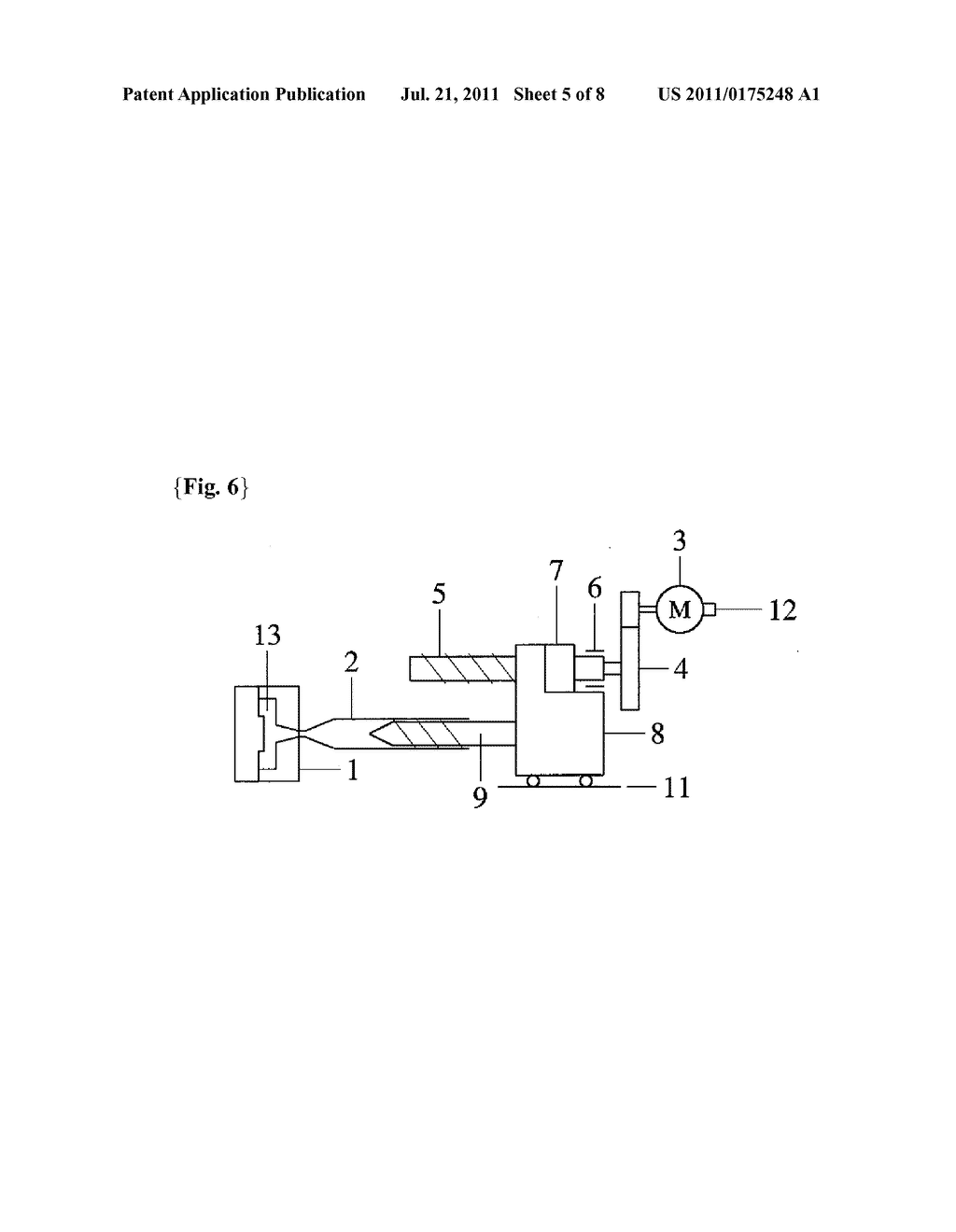 DEVICE AND METHOD FOR PRESSURE CONTROL OF ELECTRIC INJECTION MOLDING     MACHINE - diagram, schematic, and image 06