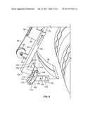 TRAILER DOCKING REPOSITIONABLE SUPPORT diagram and image