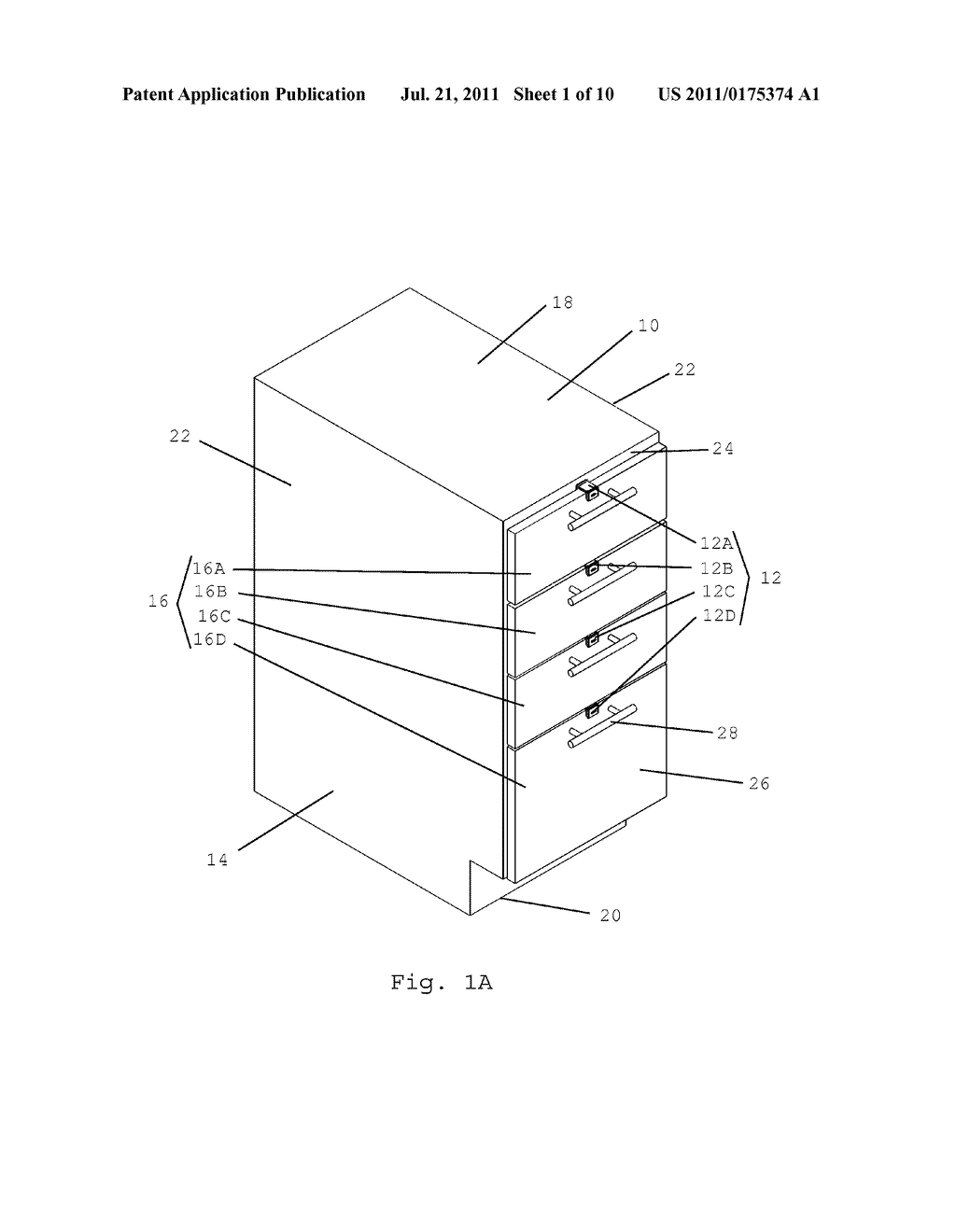 SECURE LATCH ASSEMBLY FOR DRAWERS AND DOORS - diagram, schematic, and image 02