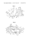 INSIDE DOOR HANDLE DEVICE diagram and image