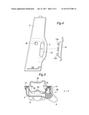 MOUNTING STRUCTURE FOR A PILLAR GARNISH diagram and image