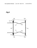 STRUCTURE FOR SIDE PORTION OF VEHICLE BODY diagram and image