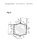 STRUCTURE FOR SIDE PORTION OF VEHICLE BODY diagram and image