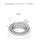 STATOR FOR ELECTRIC ROTATING MACHINE diagram and image