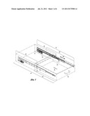 Drawer Slide Auto-Close Dampening System with Reset Feature diagram and image