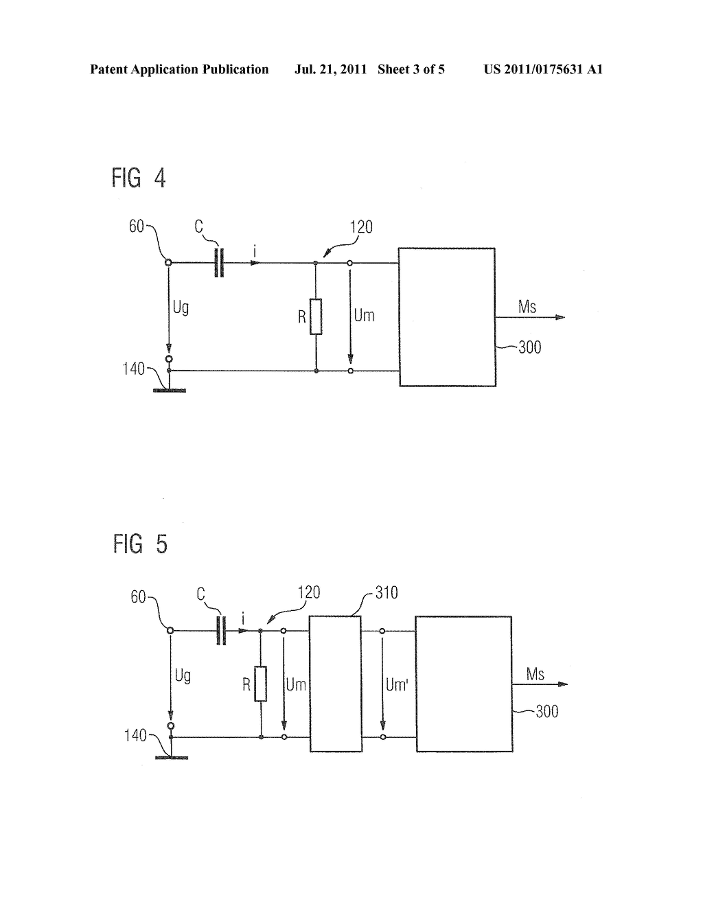 METHOD AND ARRANGEMENT FOR MONITORING THE BEARING CURRENTS IN AN     ELECTRICAL MACHINE - diagram, schematic, and image 04