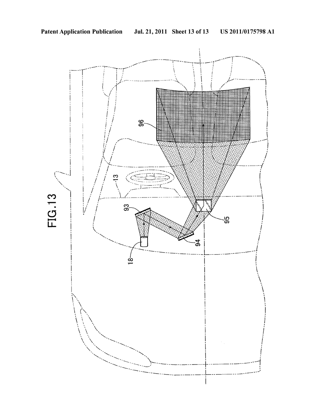 DISPLAY DEVICE FOR VEHICLE - diagram, schematic, and image 14