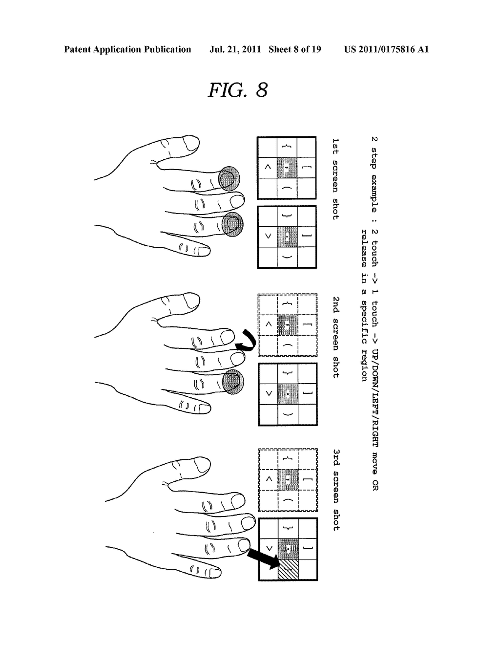 MULTI-TOUCH CHARACTER INPUT METHOD - diagram, schematic, and image 09