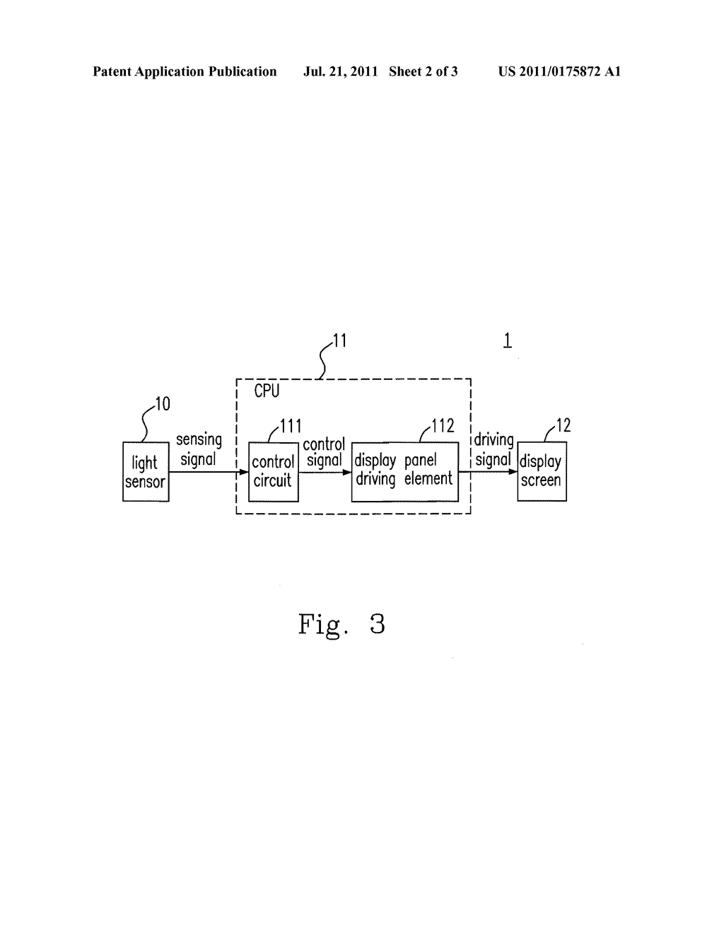 DISPLAY DEVICE FOR CONVERTING BETWEEN BRIGHT AND DARK STATES AND METHOD     THEREOF - diagram, schematic, and image 03