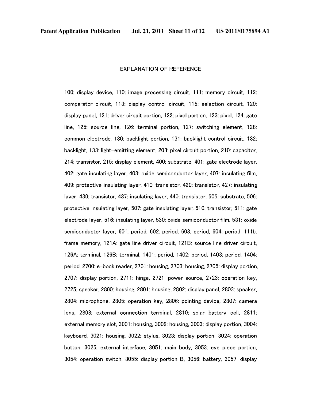 METHOD FOR DRIVING DISPLAY DEVICE - diagram, schematic, and image 12