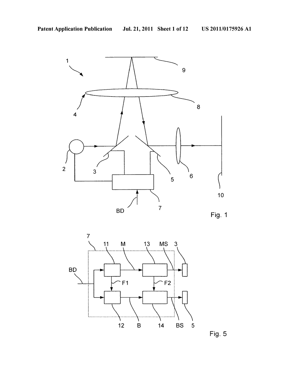 PROJECTOR AND METHOD FOR PROJECTING AN IMAGE - diagram, schematic, and image 02