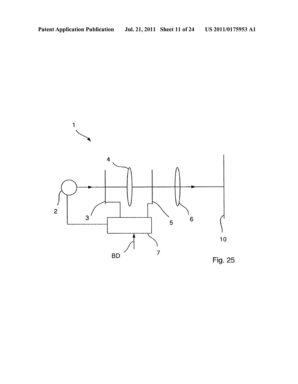 PROJECTOR AND METHOD FOR PROJECTING AN IMAGE - diagram, schematic, and image 12