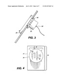 Avionics instrument and mounting bracket diagram and image