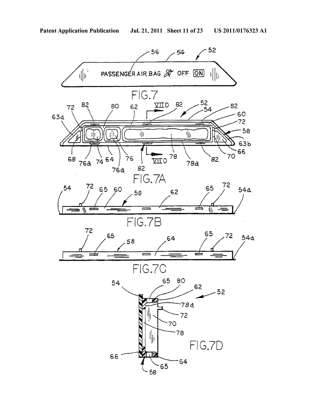 INTERIOR REARVIEW MIRROR ASSEMBLY FOR VEHICLE - diagram, schematic, and image 12