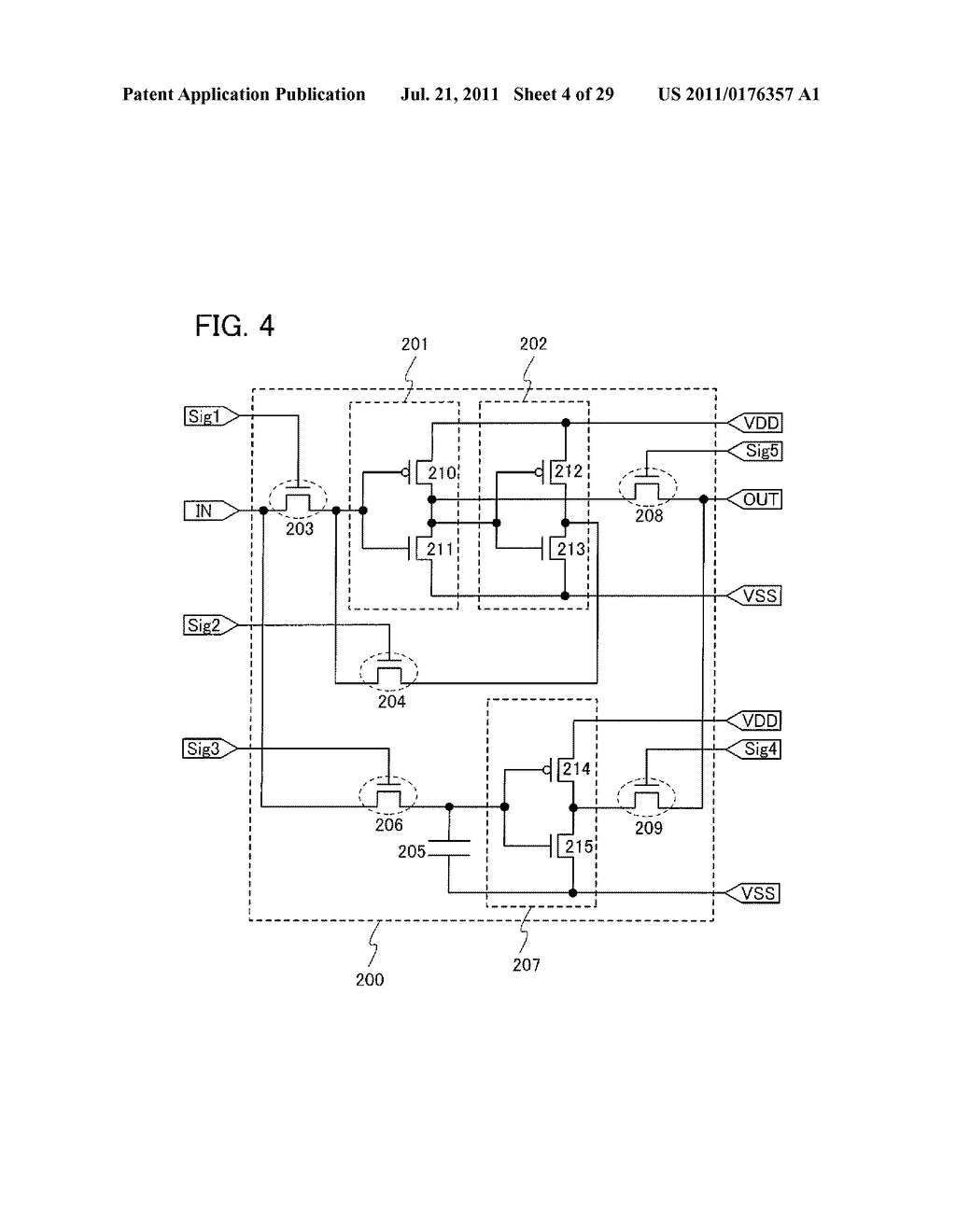 SIGNAL PROCESSING CIRCUIT AND METHOD FOR DRIVING THE SAME - diagram, schematic, and image 05