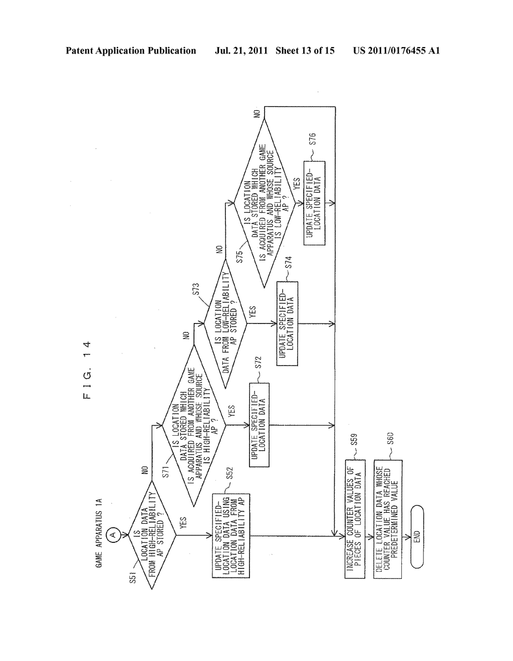 COMPUTER-READABLE STORAGE MEDIUM HAVING STORED THEREIN MOBILE TERMINAL     PROGRAM, MOBILE TERMINAL DEVICE, AND SYSTEM - diagram, schematic, and image 14