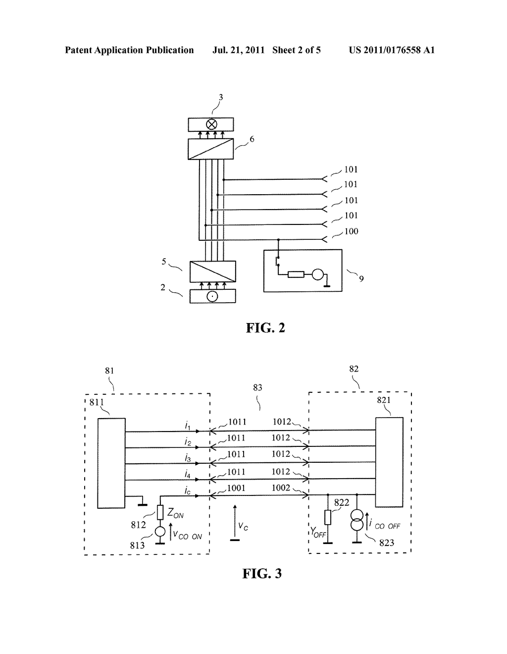 MULTICHANNEL INTERFACING DEVICE HAVING A SWITCHING CIRCUIT - diagram, schematic, and image 03
