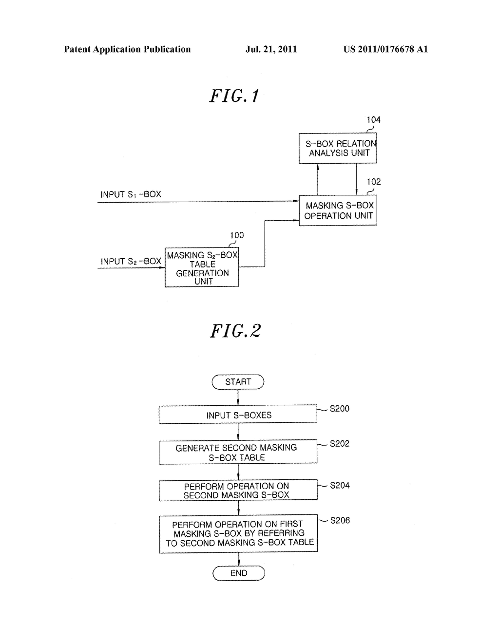 MASKING OPERATION METHOD AND DEVICE FOR SYMMETRIC KEY ENCRYPTED SYSTEM - diagram, schematic, and image 02