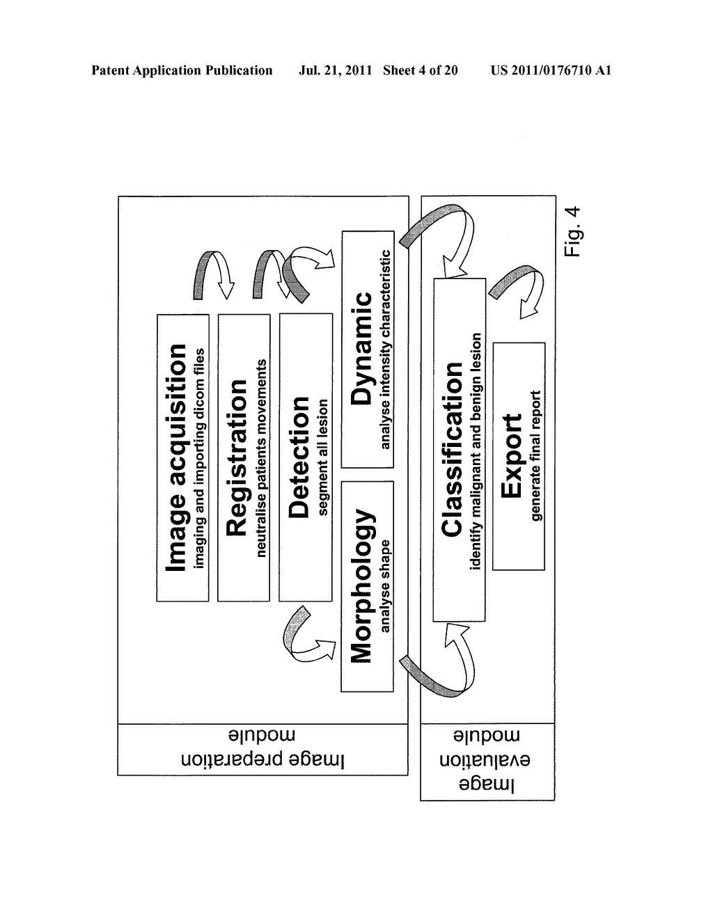 Method and system for automatic processing and evaluation of images,     particularly diagnostic images - diagram, schematic, and image 05