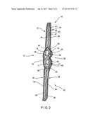 ZIPPER WITH INTERMESHING FLANGE CONTOURS CROSS-REFERENCE TO RELATED     APPLICATIONS diagram and image