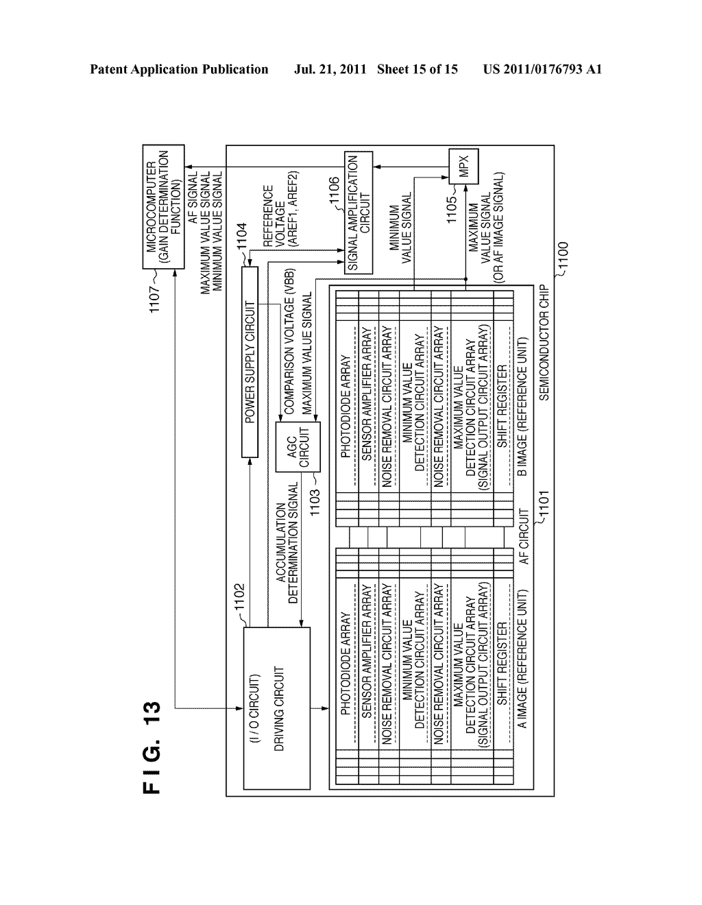 FOCUS DETECTION APPARATUS - diagram, schematic, and image 16