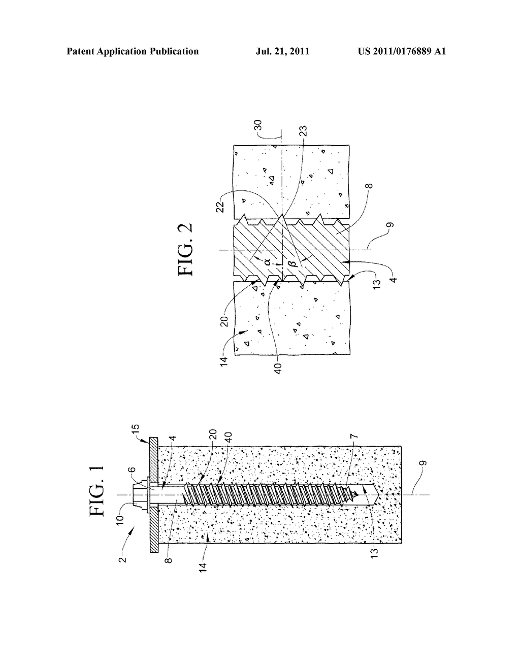 CONCRETE AND MASONRY SCREW ANCHOR - diagram, schematic, and image 02