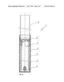 METHOD AND DEVICE FOR PRODUCING A TUBULAR SOLID BODY FROM A REFRACTORY     TUNGSTEN HEAVY METAL ALLOY,  PARTICULARLY AS A SEMI-FINISHED PRODUCT FOR     THE PRODUCTION OF A PENETRATOR FOR A KINETIC ENERGY PROJECTILE WITH     FRAGMENTATION EFFECT diagram and image