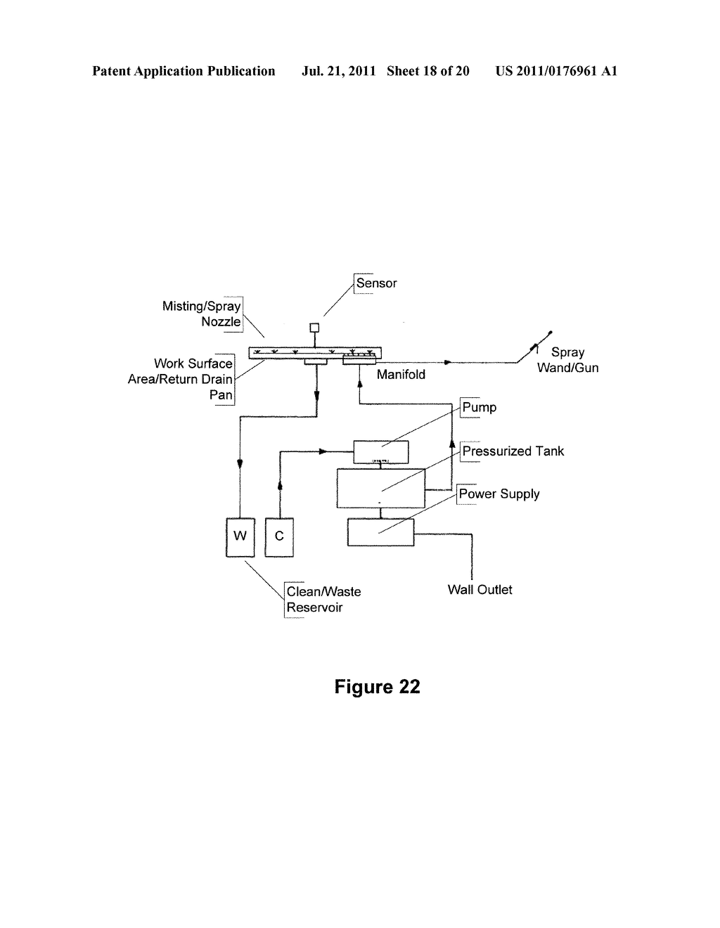 AUTOMATED WORKSTATION FOR DISINFECTING OBJECTS AND METHODS OF USE THEREOF - diagram, schematic, and image 19