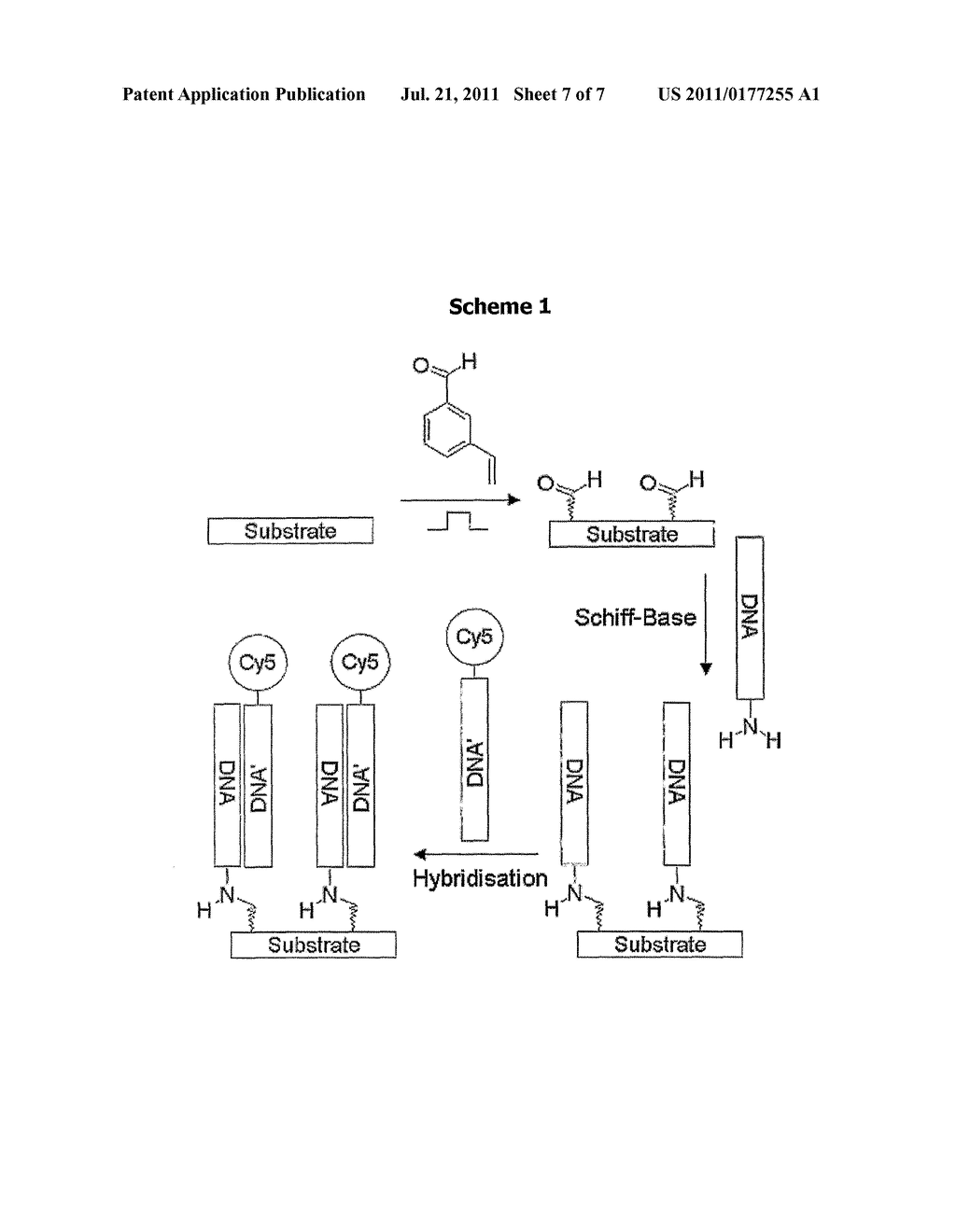 METHOD FOR PRODUCING AN ALDEHYDE CONTAINING COATING - diagram, schematic, and image 08