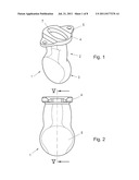 METHOD FOR THE AT LEAST PARTIAL CONNECTING OF WALLS OF AN ELASTIC HOLLOW     BODY AND HOLLOW BODY diagram and image