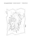 CO-EXTRUSION PROCESS FOR MAKING DECORATIVE MOLDINGS HAVING SIMULATED WOOD     APPEARANCE AND DECORATIVE MOLDING MADE THEREBY diagram and image