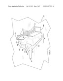 CO-EXTRUSION PROCESS FOR MAKING DECORATIVE MOLDINGS HAVING SIMULATED WOOD     APPEARANCE AND DECORATIVE MOLDING MADE THEREBY diagram and image