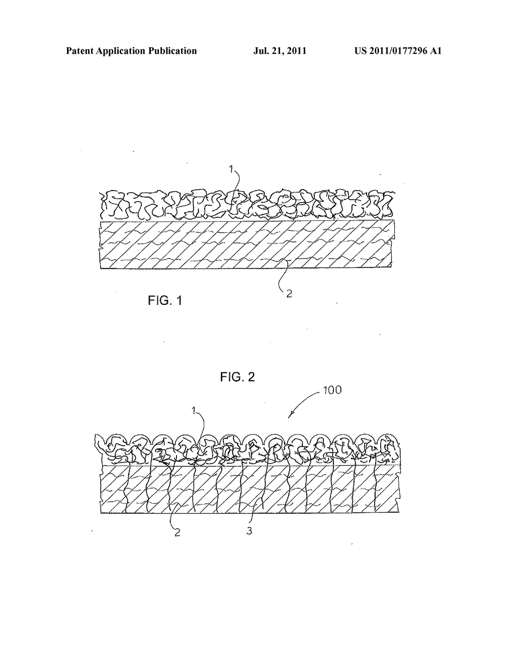 PROCESS FOR PREPARING A NON-WOVEN FABRIC HAVING A SURFACE COVERED WITH     MICROFIBER AND FABRIC OBTAINABLE WITH SAID PROCESS - diagram, schematic, and image 02