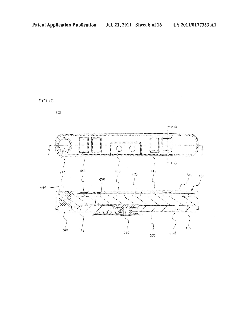 INTEGRAL CAP ASSEMBLY HAVING PROTECTIVE CIRCUIT MODULE, AND SECONDARY     BATTERY COMPRISING THE SAME - diagram, schematic, and image 09