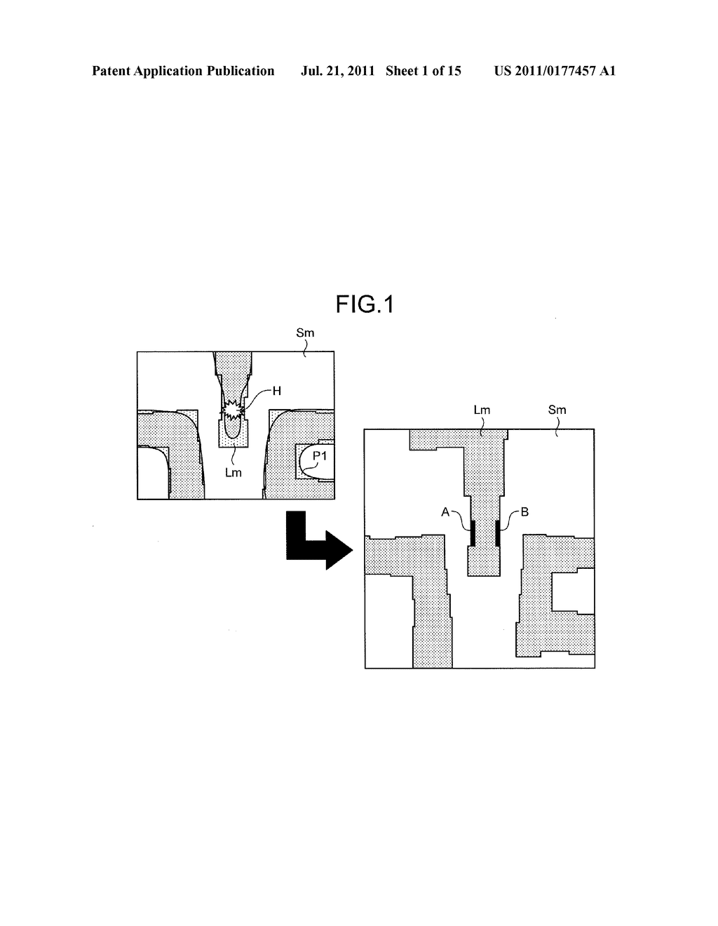 MASK PATTERN GENERATING METHOD, MANUFACTURING METHOD OF SEMICONDUCTOR     DEVICE, AND COMPUTER PROGRAM PRODUCT - diagram, schematic, and image 02