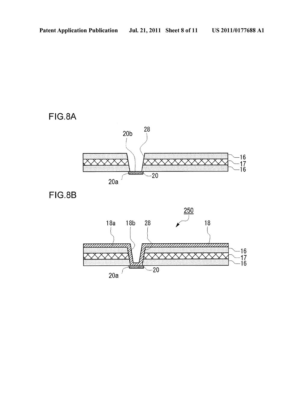 PACKAGING BOARD AND MANUFACTURING METHOD THEREFOR, SEMICONDUCTOR MODULE     AND MANUFACTURING METHOD THEREFOR, AND PORTABLE DEVICE - diagram, schematic, and image 09